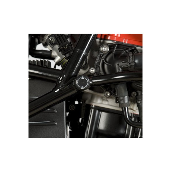 R&G Frame Plugs for Husqvarna Nuda 900/R '12-, BMW F650GS/F800GS '08- & Kawasaki ZH2 '20-